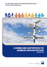 Learning and Adapation in the Business Creation Process