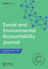 Social and Environmental Accountability Journal cover