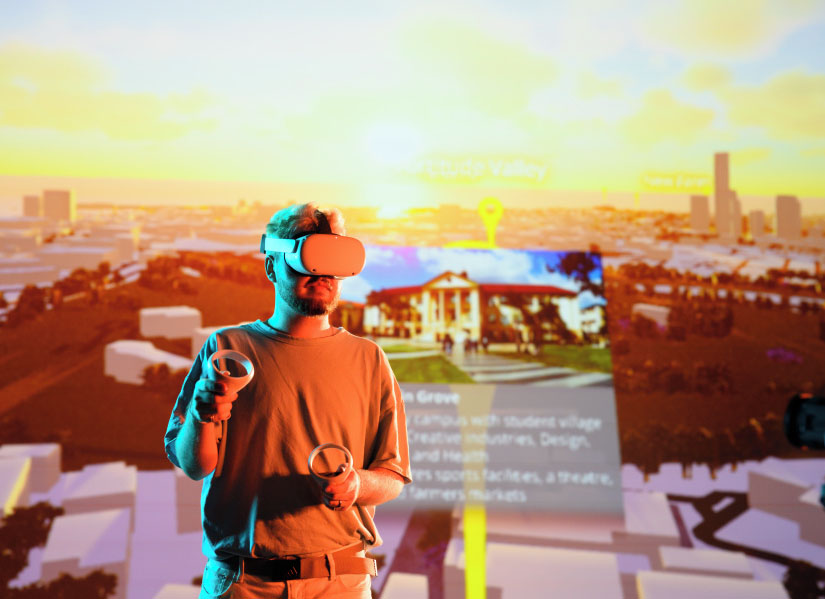 How Darcy’s capstone project is pioneering Brisbane’s virtual reality landscape